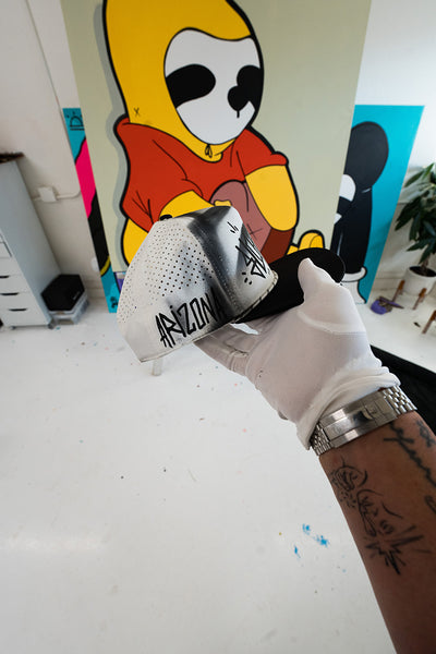 Custom Painted SLOTH Branded Bills Hat 02