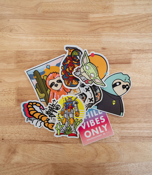 OG SLOTH Sticker Pack